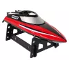 LEAN TOYS Motoscafo radiocomandato R/C 2,4G rosso 20-25 km/h
