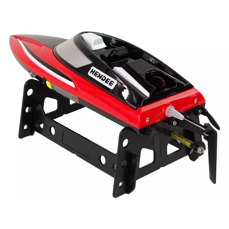 LEAN TOYS Motoscafo radiocomandato R/C 2,4G rosso 20-25 km/h