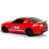 LEAN TOYS Auto sportiva R/C 1:24 Racing rossa finestrini oscurati