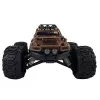 LEAN TOYS Auto da rally radiocomandata marrone 2.4G 1:18 35 km/h con controllo di velocità