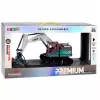 LEAN TOYS Escavatore RC cingolato con braccio mobile e illuminazione 1:14