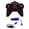 LEAN TOYS Escavatore RC cingolato con braccio mobile e illuminazione 1:14