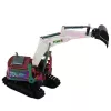LEAN TOYS Escavatore RC cingolato con braccio mobile e illuminazione 1:14