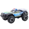 LEAN TOYS Auto della polizia RC off-road 1:8 nero