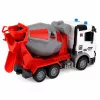 LEAN TOYS Camion betoniera RC con telecomando, betoniera mobile e luci 1:14