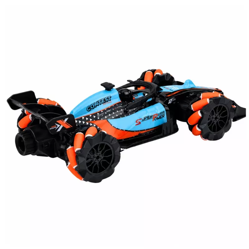 LEAN TOYS RC Sports Radiocomando auto da corsa manovre drift luci suoni 1:14