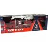 LEAN TOYS Auto dei vigili del fuoco radiocomandata 2.4G con luce e suono rosso