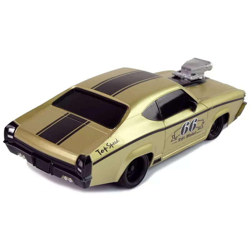 LEAN TOYS Auto sportiva radiocomandata Classic 1:20 oro pilota
