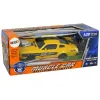 LEAN TOYS Auto sportiva radiocomandata Classic 1:20 gialla pilota