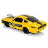 LEAN TOYS Auto sportiva radiocomandata Classic 1:20 gialla pilota