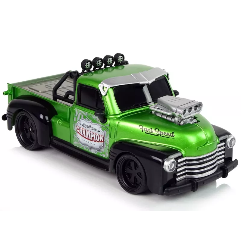 LEAN TOYS Pick-up radiocomandato 1:18 verde