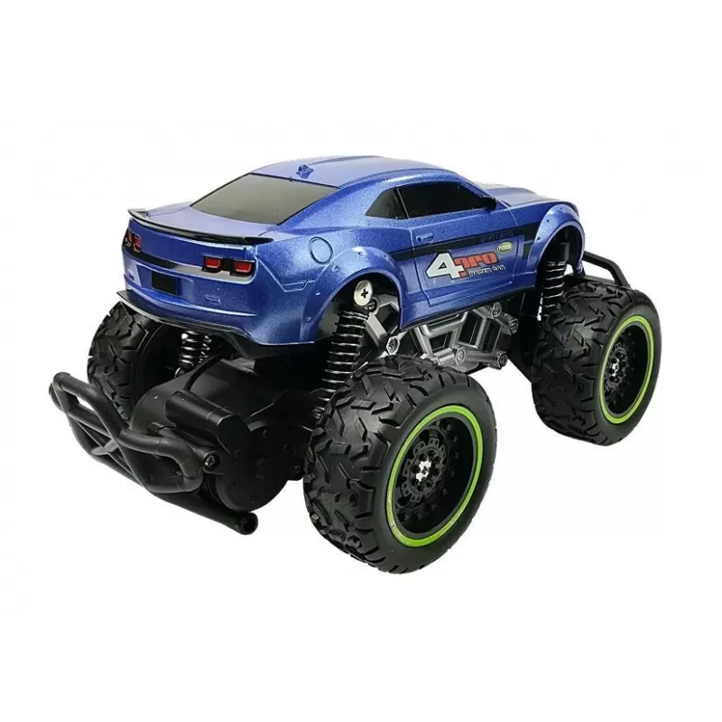 LEAN TOYS auto radiocomandata off-road R/C blu High Wheels
