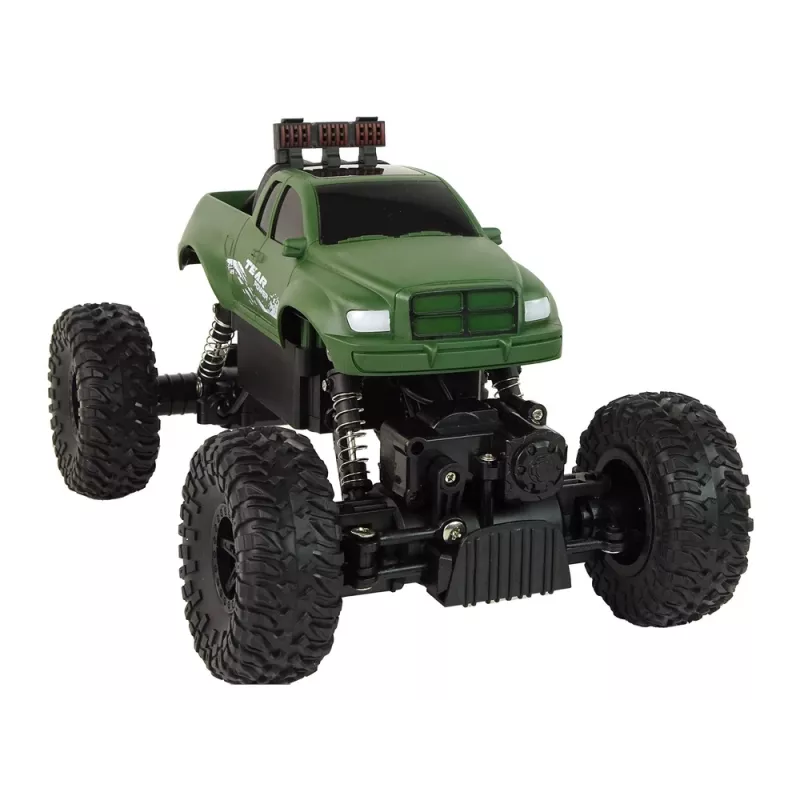 LEAN TOYS Auto radiocomandata R/C 2,4 GHz 1:18 verde