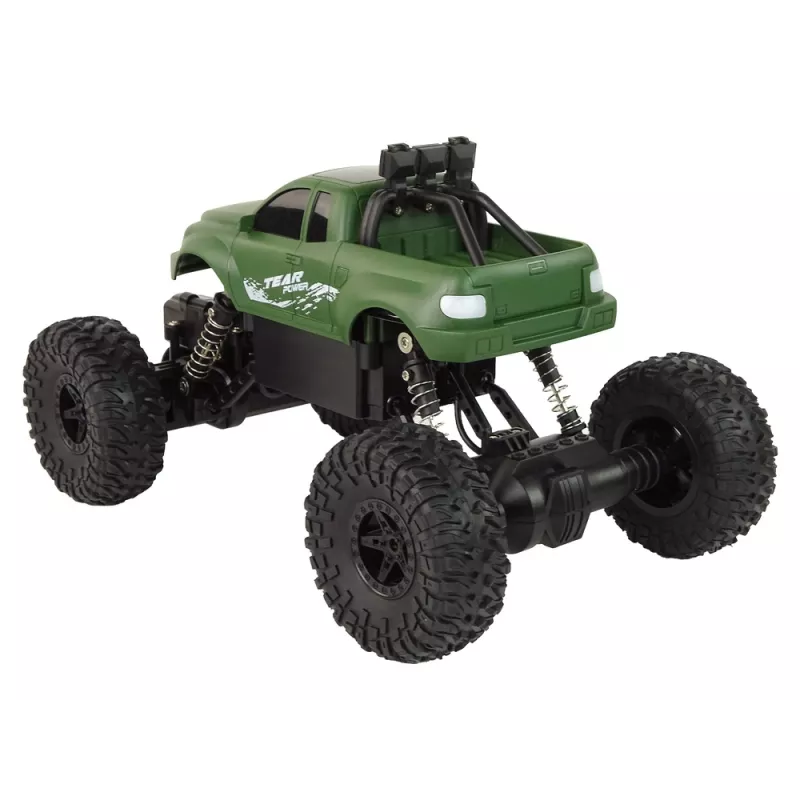 LEAN TOYS Auto radiocomandata R/C 2,4 GHz 1:18 verde