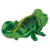 LEAN TOYS Camaleonte radiocomandato luce verde 28 cm
