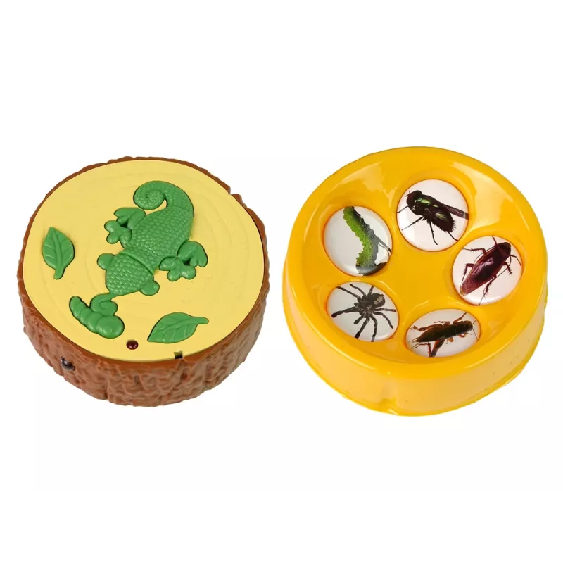 LEAN TOYS Camaleonte radiocomandato luce verde 28 cm