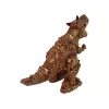 LEAN TOYS Dinosauro radiocomandato con proiettore di vapore marrone