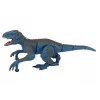 LEAN TOYS Dinosauro radiocomandato Velociraptor con suoni e ruggito, blu