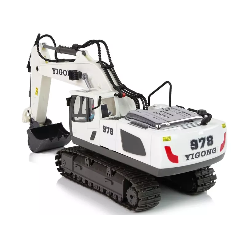 LEAN TOYS Escavatore radiocomandato con cingoli 2,4 GHz pilota