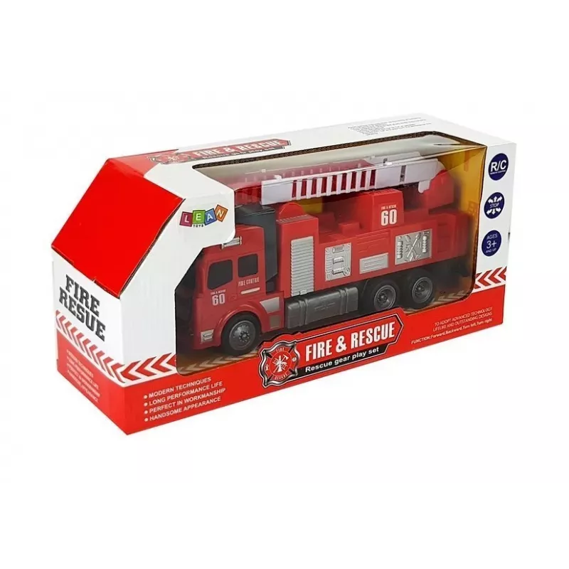 LEAN TOYS camion dei pompieri radiocomandato R/C