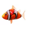 LEAN TOYS pesce telecomandato R/C pesce pagliaccio pallone volante arancione