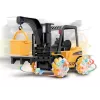 LEAN TOYS carrello elevatore radiocomandato rotazione a 360 gradi ruote luminose