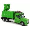 LEAN TOYS Camion della spazzatura Pilot radiocomandato 2.4G luci suoni verde
