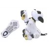 LEAN TOYS cane robot interattivo radiocomandato – oro, danzante, programmabile, ricaricabile