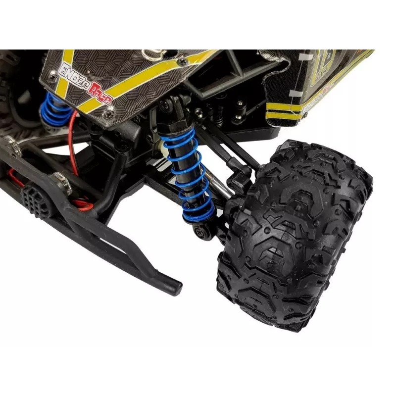 LEAN TOYS Buggy fuoristrada radiocomandato 1:18 giallo ENOZE 9303E 45 km/h