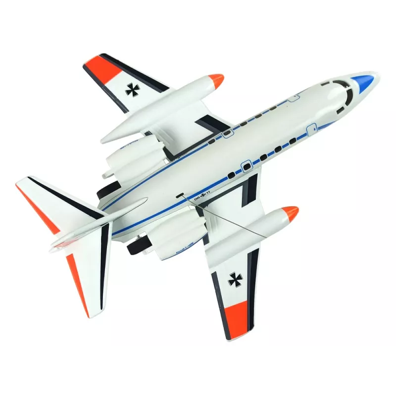 LEAN TOYS aereo passeggeri radiocomandato con luci LED 40 MHz Pilot