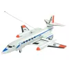 LEAN TOYS aereo passeggeri radiocomandato con luci LED 40 MHz Pilot
