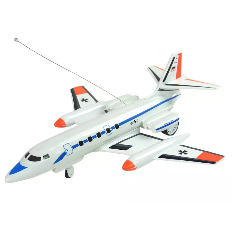 LEAN TOYS aereo passeggeri radiocomandato con luci LED 40 MHz Pilot