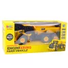 LEAN TOYS RC dumper ribaltabile radiocomandato suoni 9CH 2.4G giallo