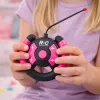 LEAN TOYS Auto fuoristrada radiocomandata con bambole rosa 1:16