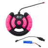 LEAN TOYS Auto fuoristrada radiocomandata con bambole rosa 1:16