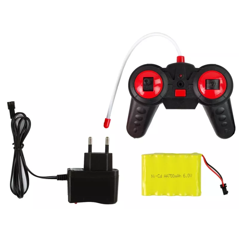 LEAN TOYS Auto sportiva radiocomandata con fari LED anteriori e telecomando R/C