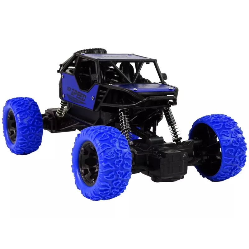 LEAN TOYS fuoristrada radiocomandato R/C 1:18 blu
