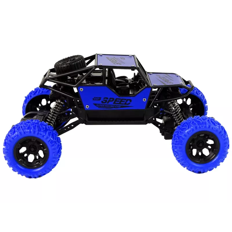 LEAN TOYS fuoristrada radiocomandato R/C 1:18 blu