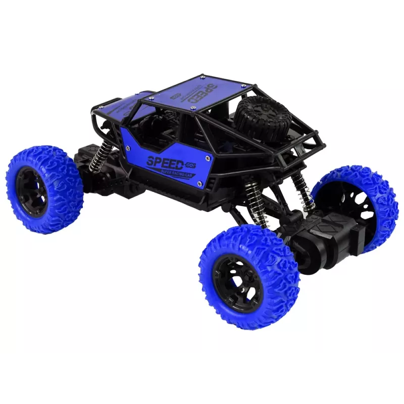 LEAN TOYS fuoristrada radiocomandato R/C 1:18 blu