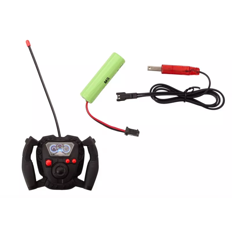LEAN TOYS trattore radiocomandato con rimorchio RC 1:16 verde