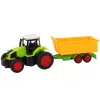 LEAN TOYS trattore radiocomandato con rimorchio RC 1:16 verde