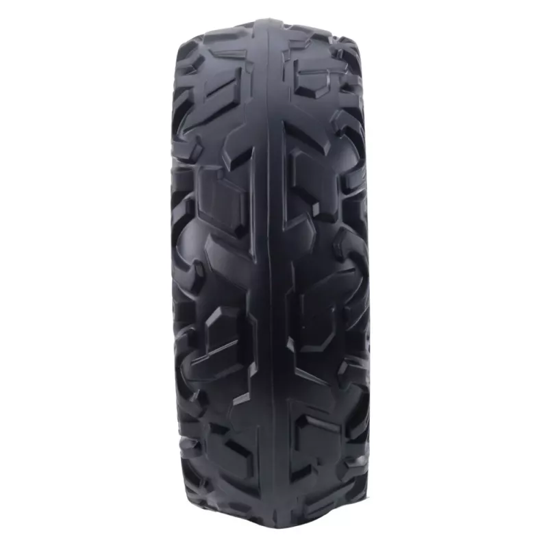 LEAN TOYS ruota di ricambio per veicolo per bambini a batteria DK-CA002 (230 mm, nero, plastica PP)