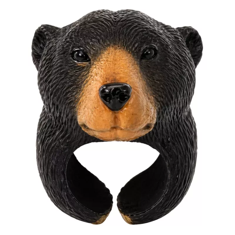 LEAN TOYS anello da mano educativo animali orso