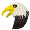 LEAN TOYS Anello da mano Animali educativi Aquila