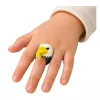LEAN TOYS Anello da mano Animali educativi Aquila