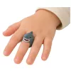 LEAN TOYS Anello da mano Animali educativi Squalo