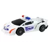 LEAN TOYS robot auto polizia bianca trasformazione 2 in 1