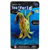 LEAN TOYS Granchio in gomma Figura estensibile realistica animale marino 19cm