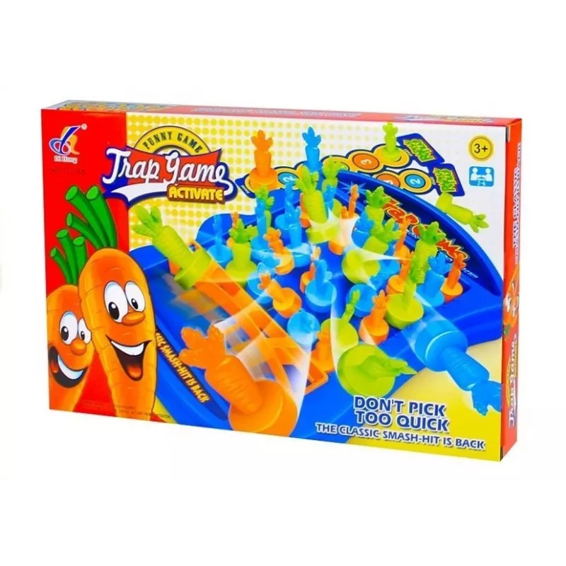LEAN TOYS Gioco arcade coniglietto in corsa a trappola
