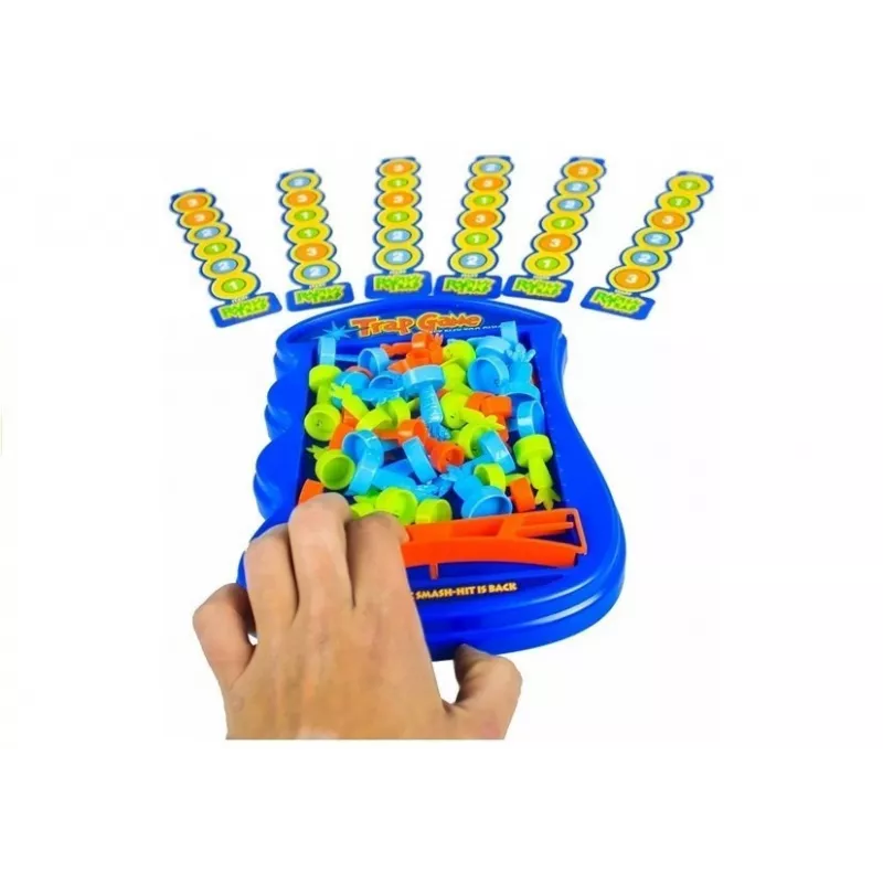 LEAN TOYS Gioco arcade coniglietto in corsa a trappola